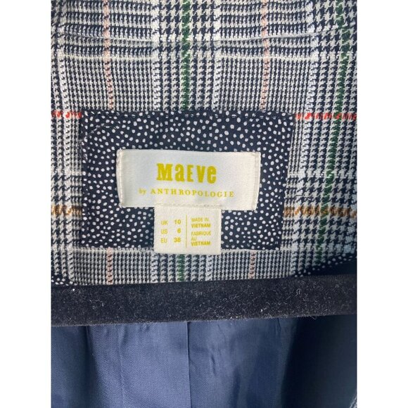 Maeve By Anthropologie Lilith Oversized Blazer Size 6 - Picture 6 of 8